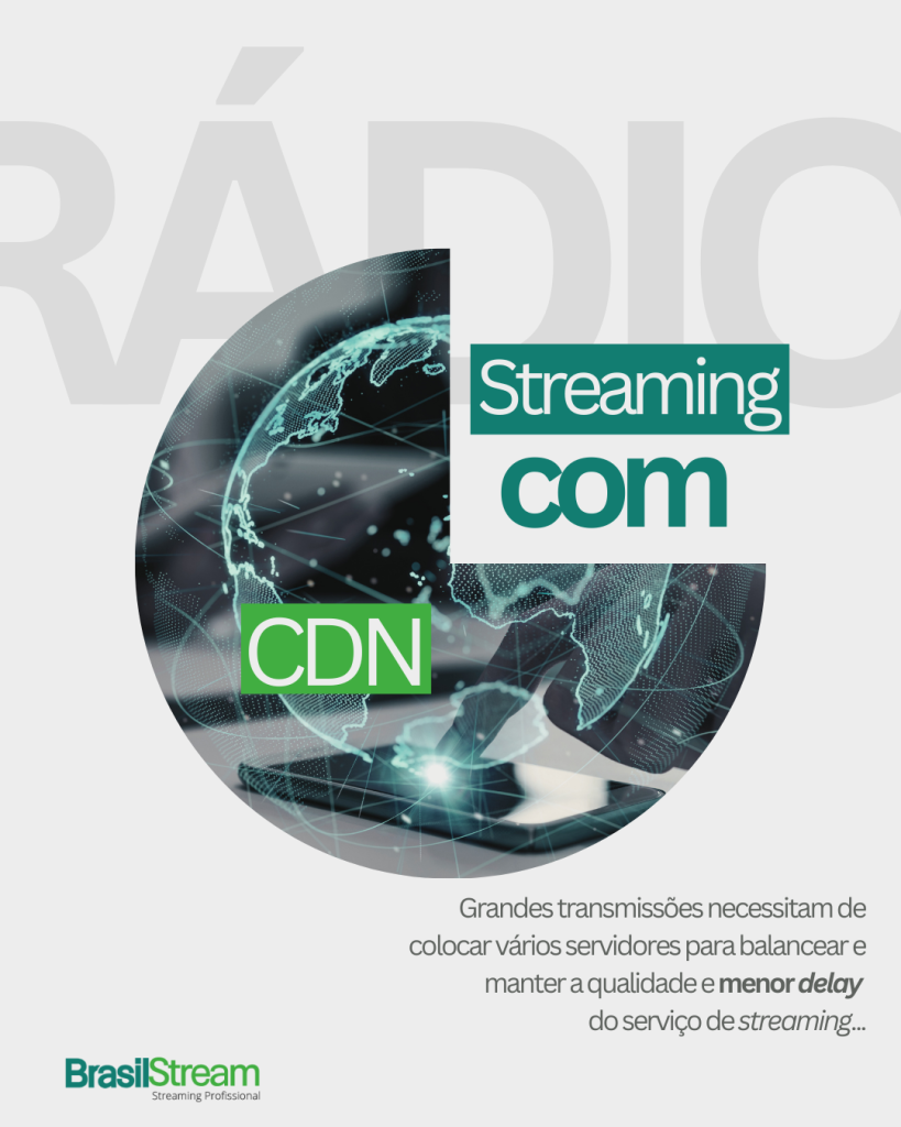 Streaming de Rádio com CDN 