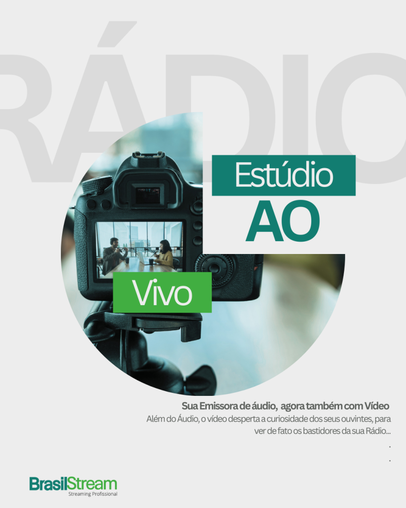 Estúdio Ao Vivo para Rádio 