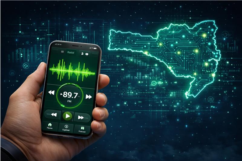 aplicativo de Rádio em Santa Catarina